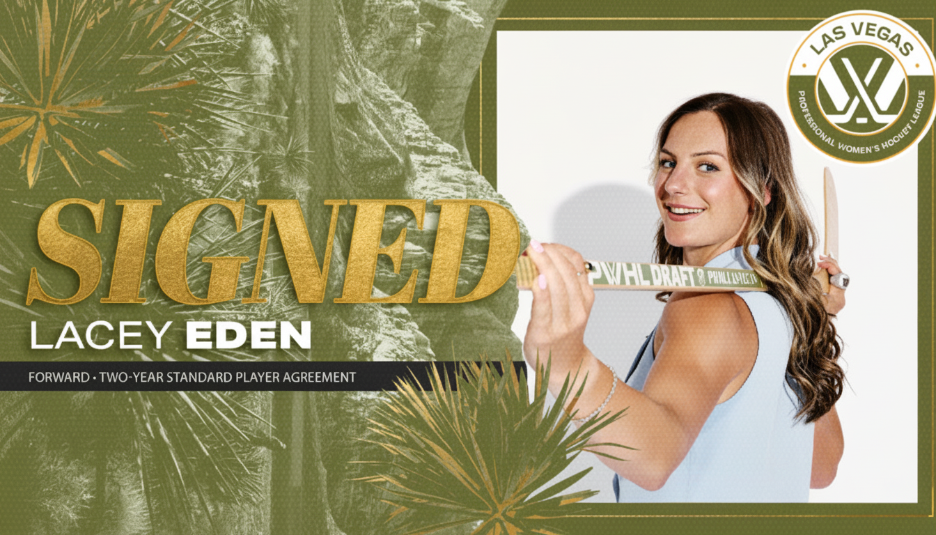 Las Vegas Signs No. 5 Pick Lacey Eden Through 2027-28